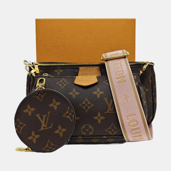 MULTI Monogram Coated Canvas Brown