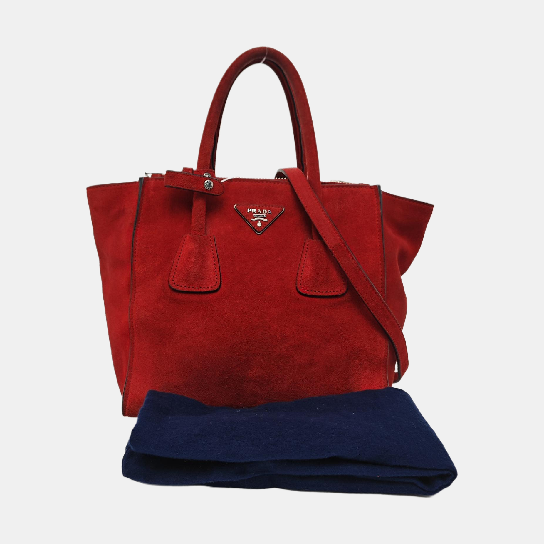 Glace Calf Suede Red