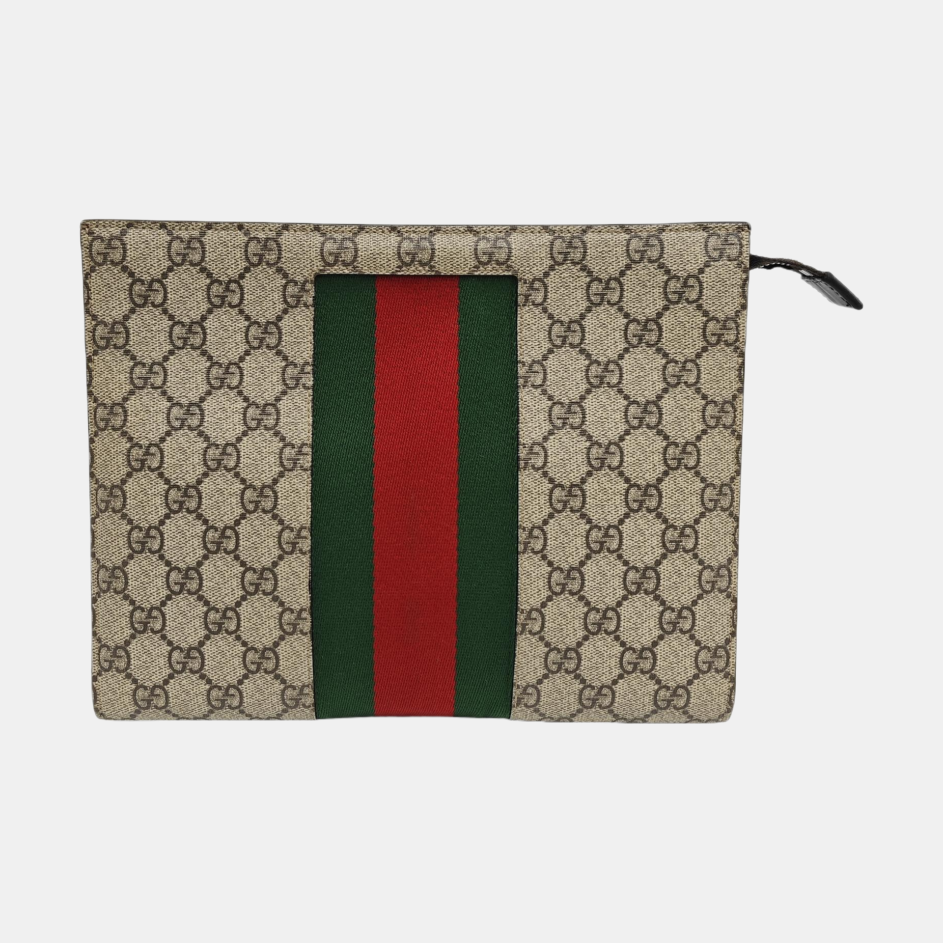 GG Supreme Monogram Coated Canvas Black