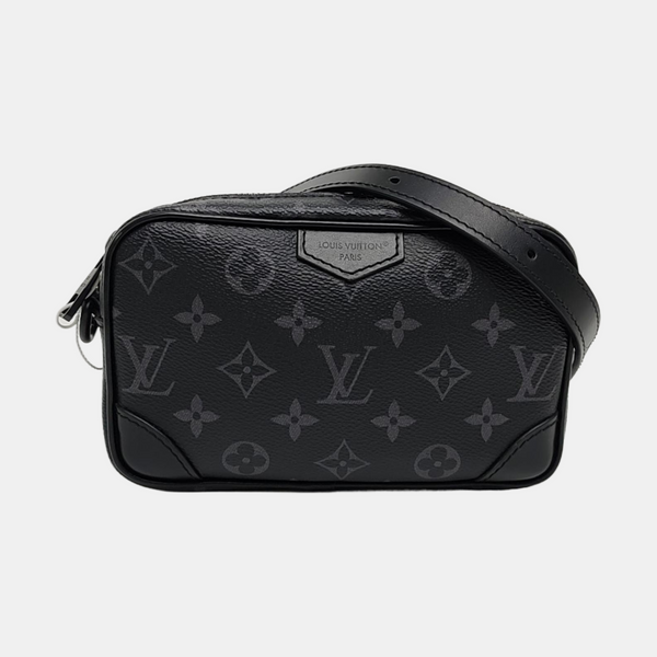 TROCADERO Mini Monogram Coated Canvas Black
