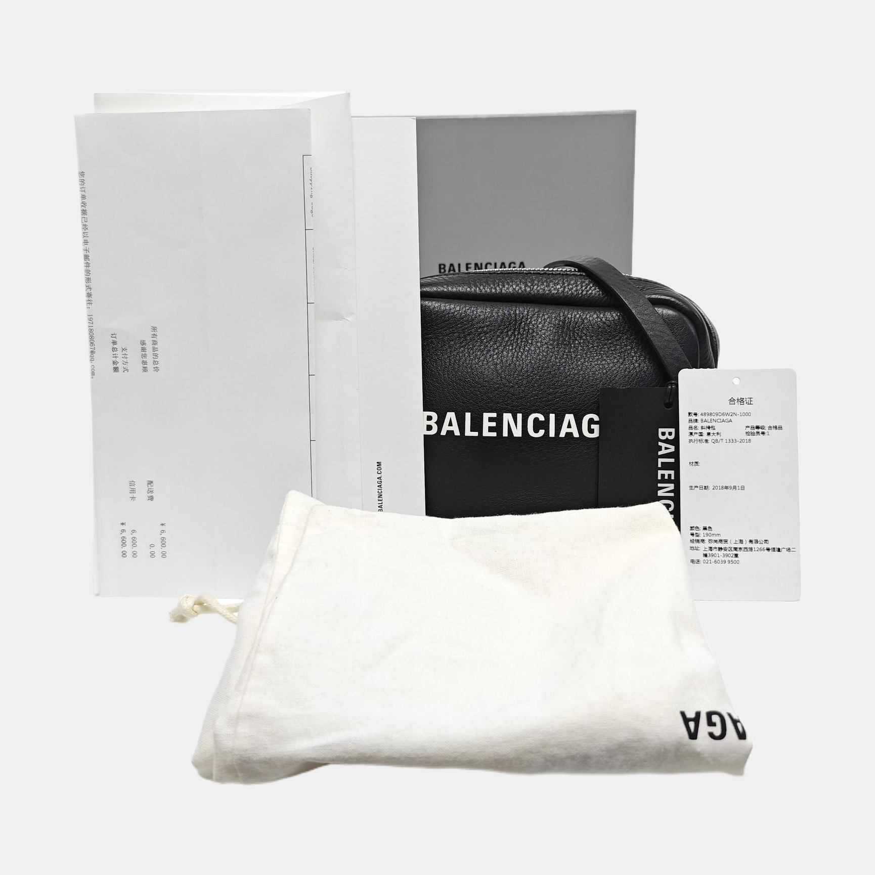 Everyday Calfskin Black