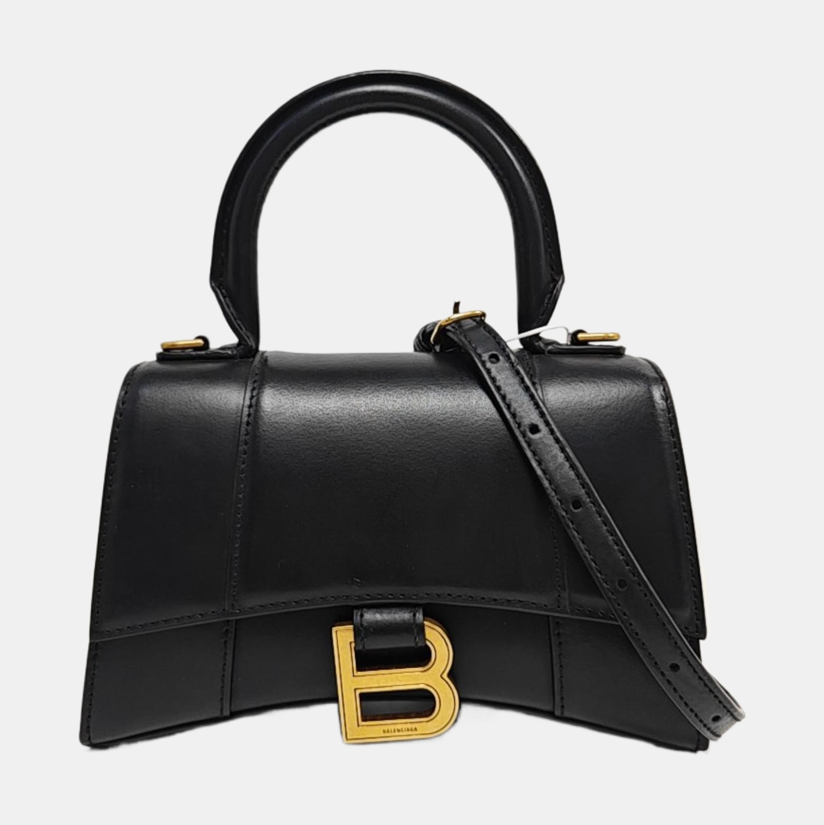 Hourglass XS Calfskin Black