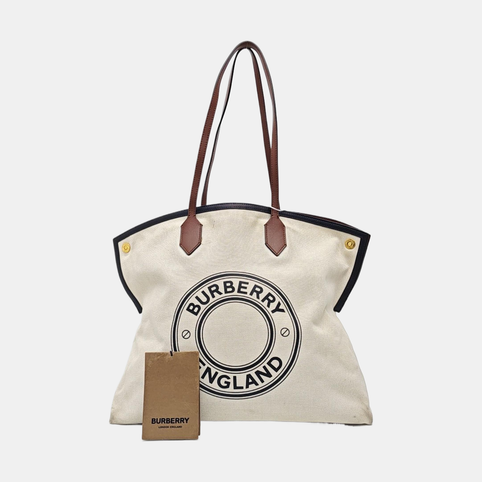 Canvas Shoulder Bag White