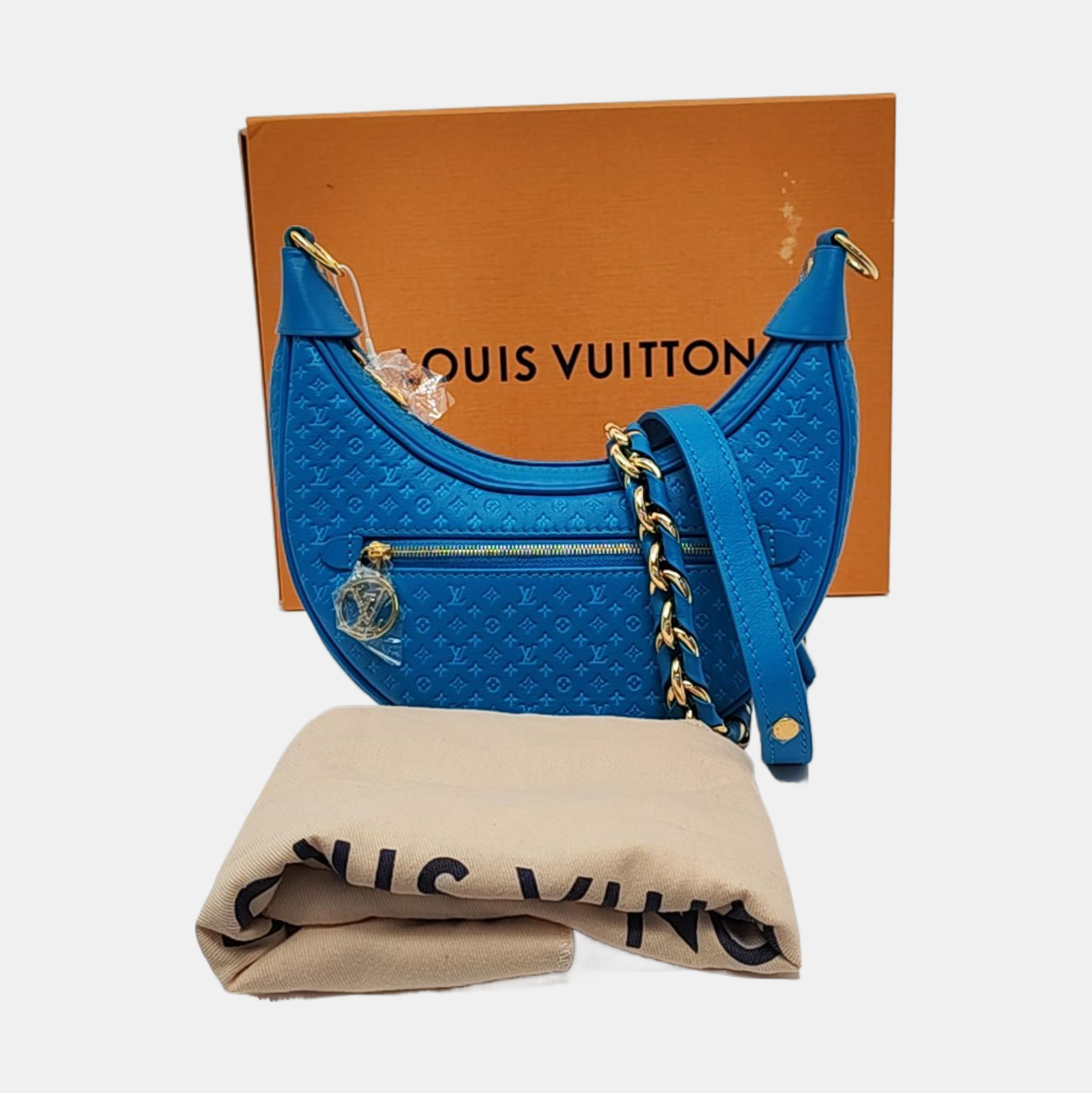 LOOP Monogram Calfskin Blue