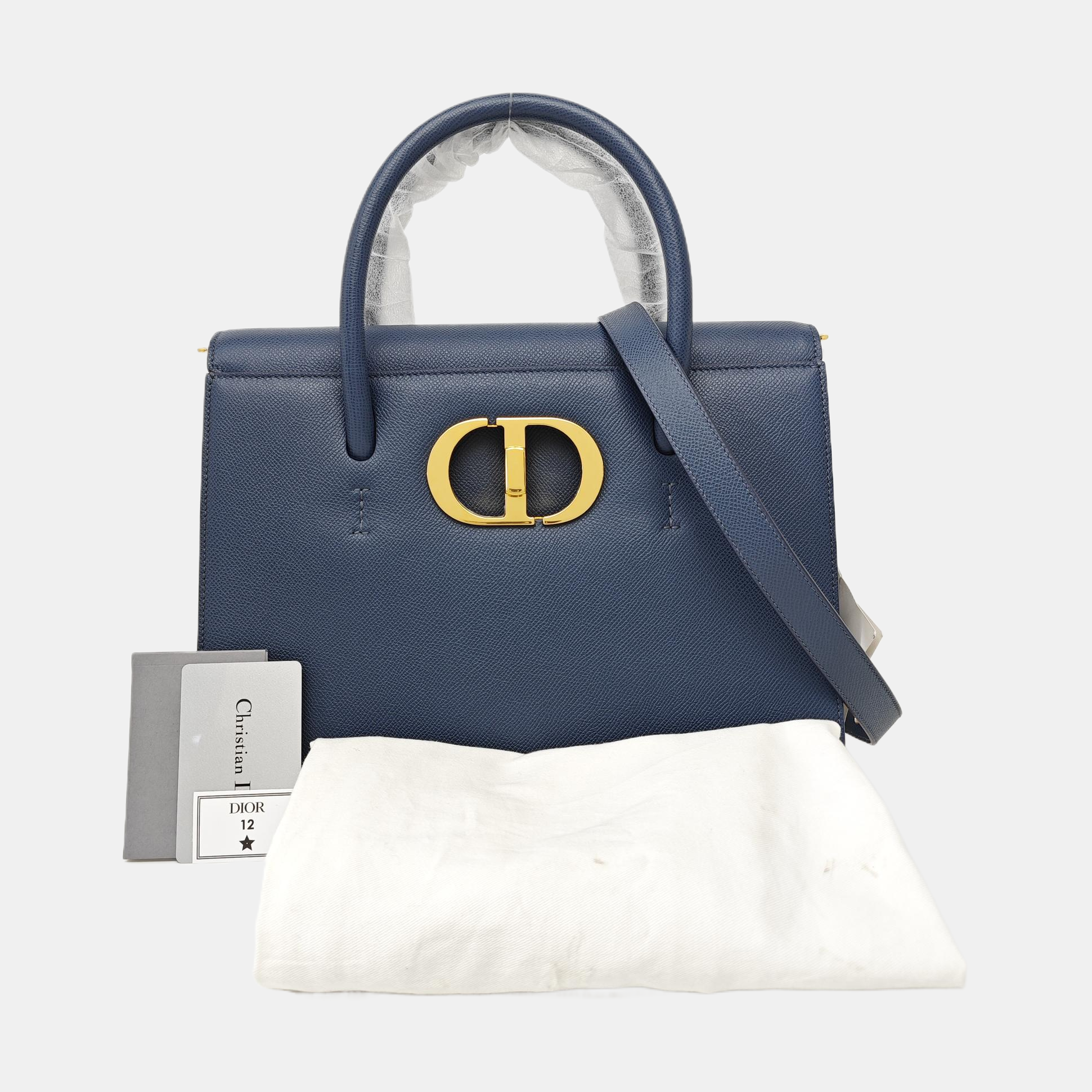 St Honoré Calfskin Blue