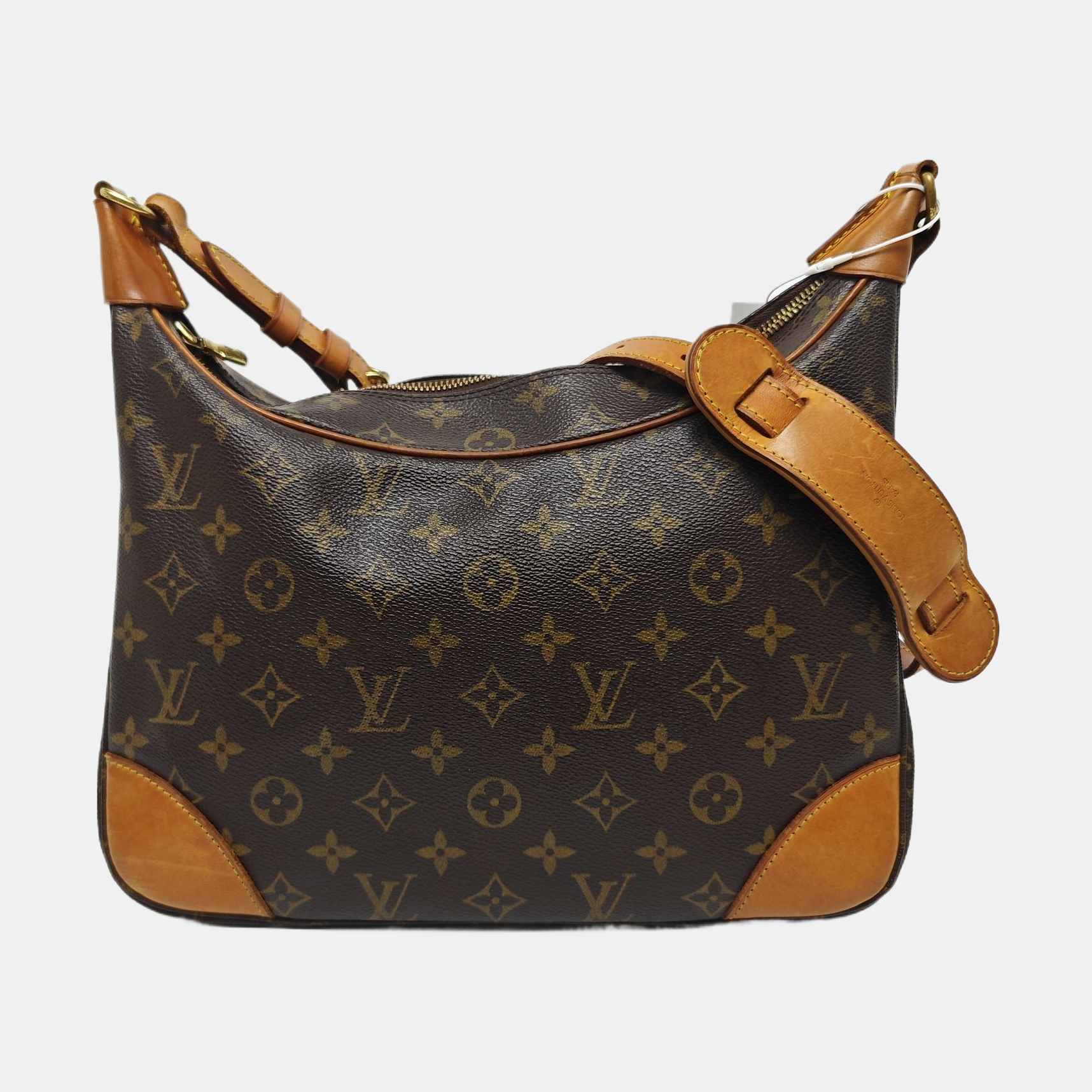 BOULOGNE Monogram Coated Canvas Brown