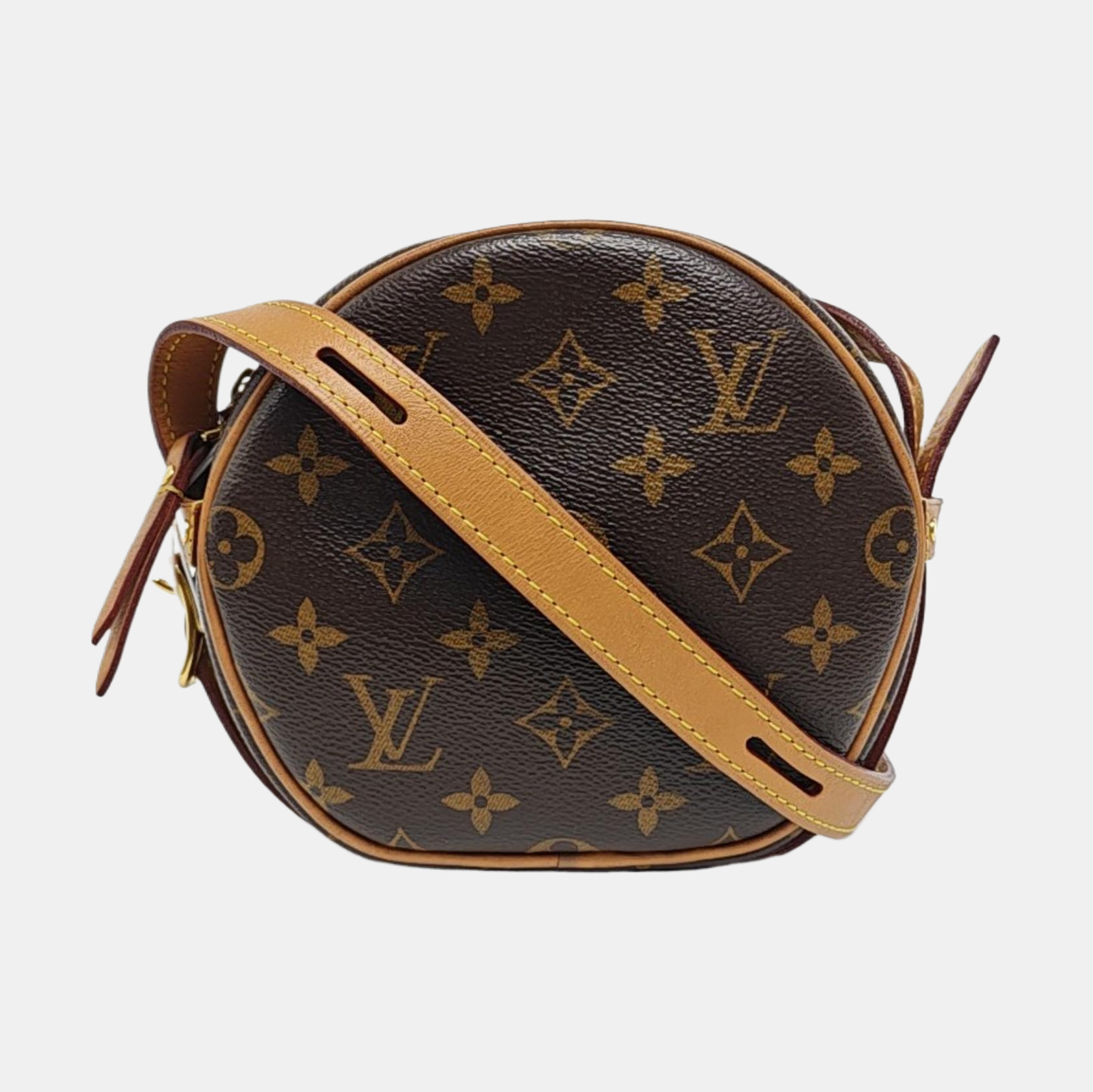 BOITE CHAPEAU PM Monogram Coated Canvas Brown