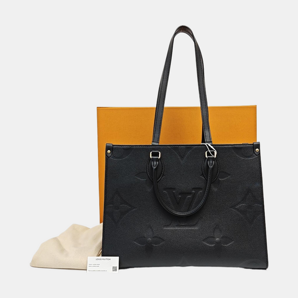 ONTHEGO MM Monogram Calfskin Black