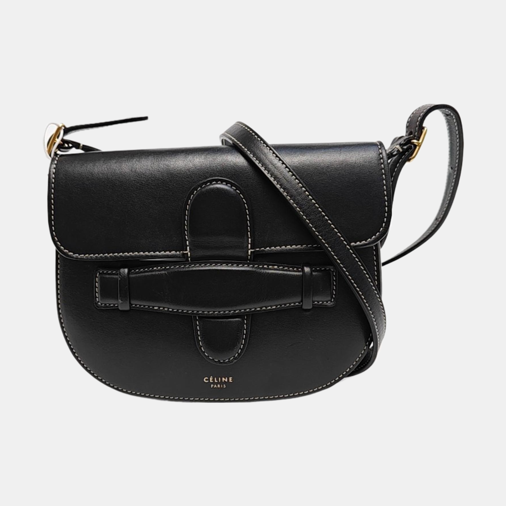 SYMMETRICAL Calfskin Black
