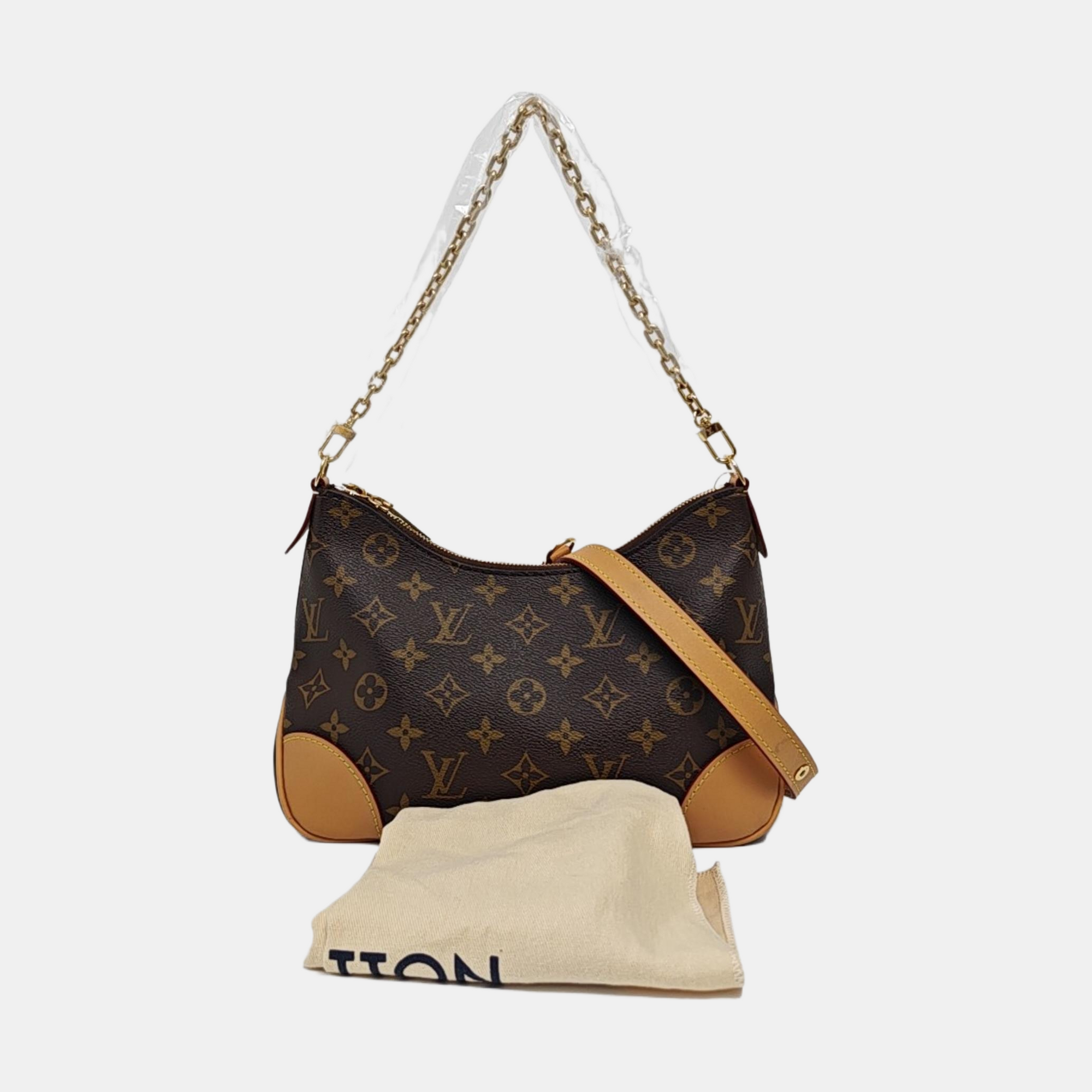BOULOGNE Monogram Coated Canvas Brown