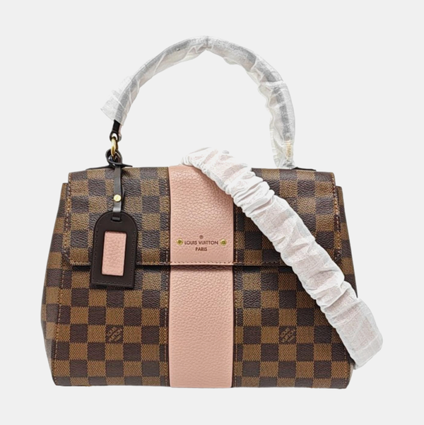 BOND STREET Damier Ebene Coated Canvas Brown