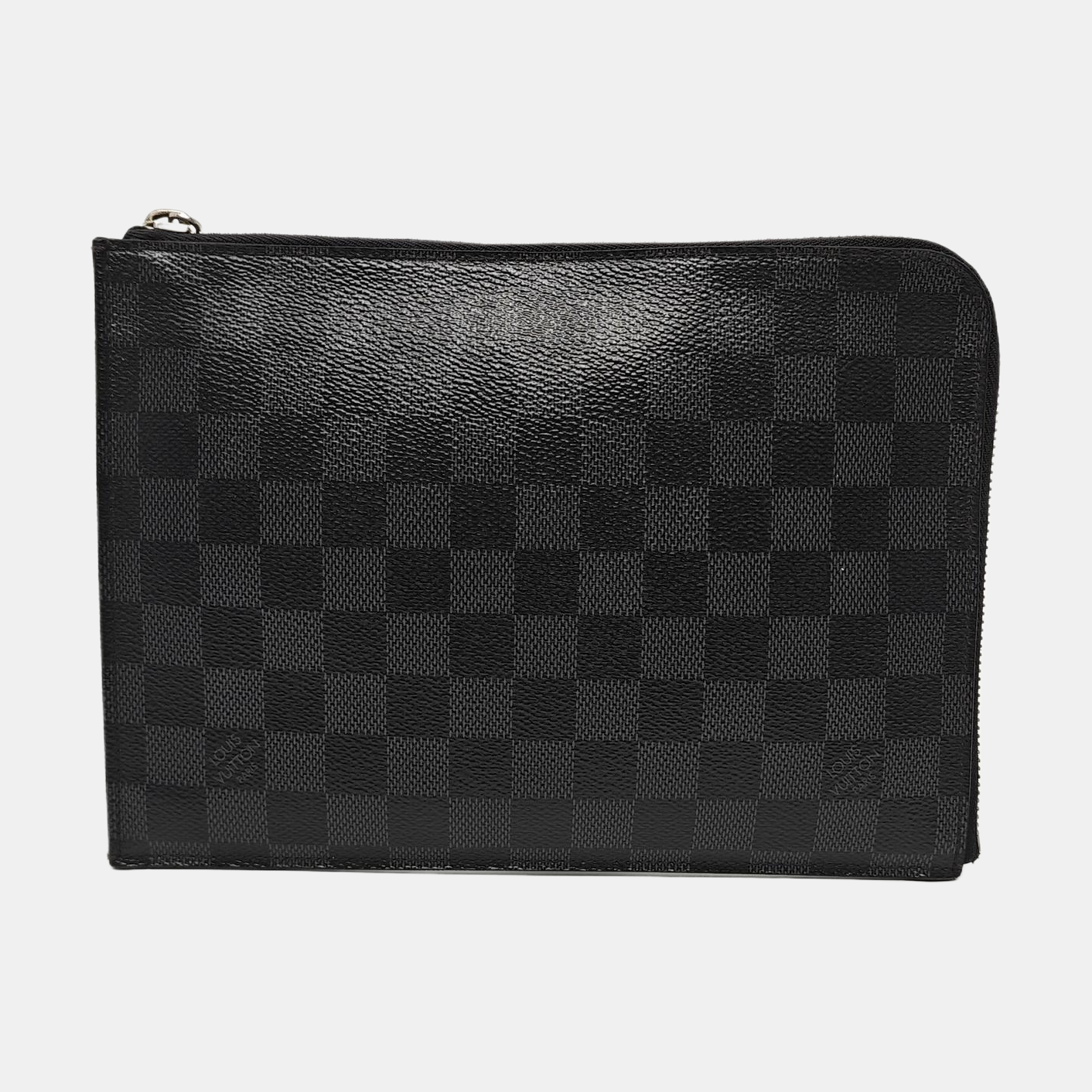 Pochette Jour PM Damier Graphite Coated Canvas Gray