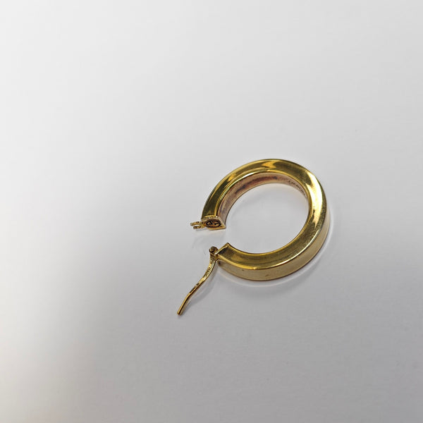 925 Sterling Silver Gold Stud Earrings