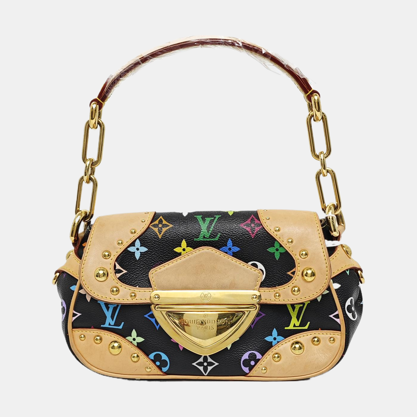 LV × TM MARILYN Monogram Coated Canvas Black
