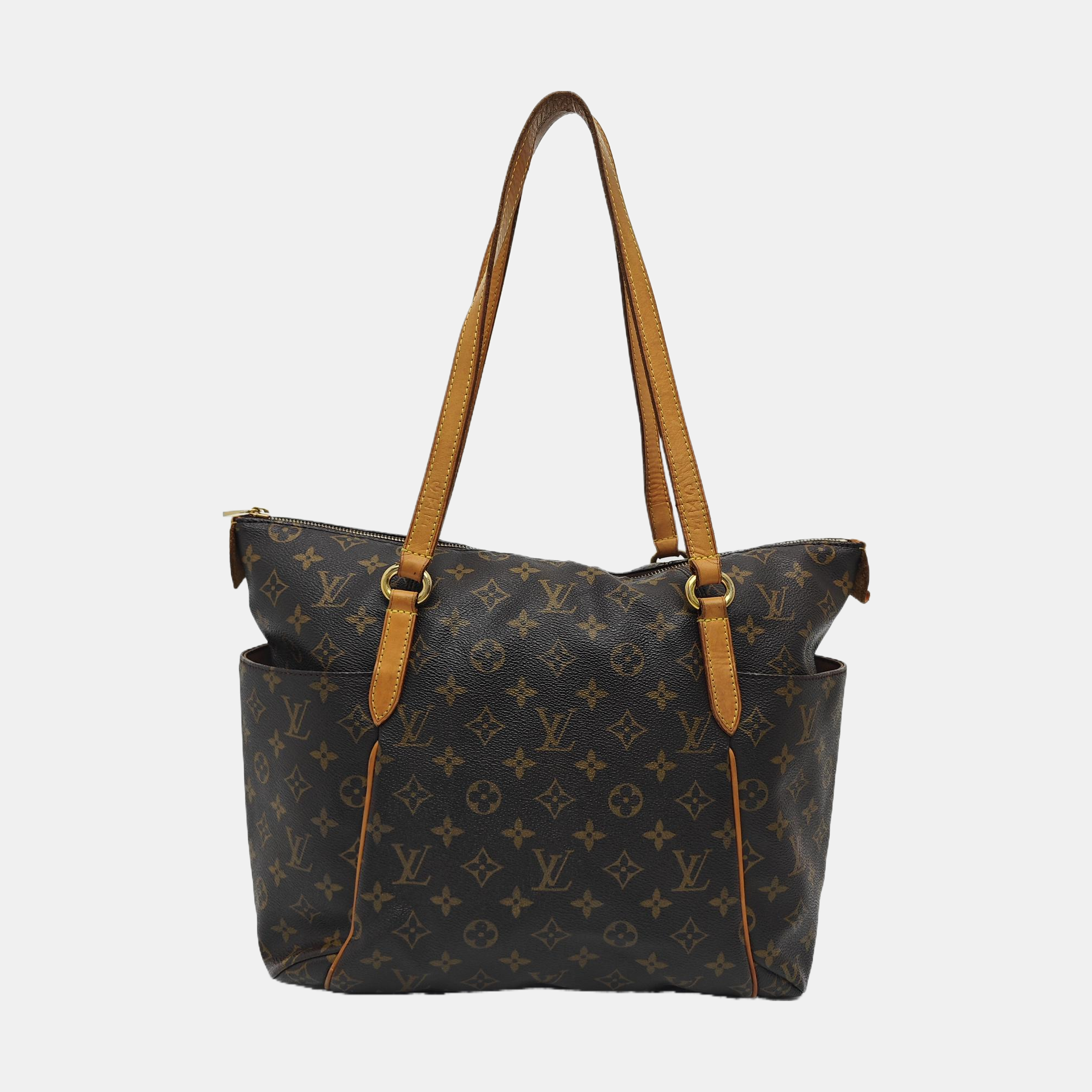 TOTALLY MM Monogram Coated Canvas Brown