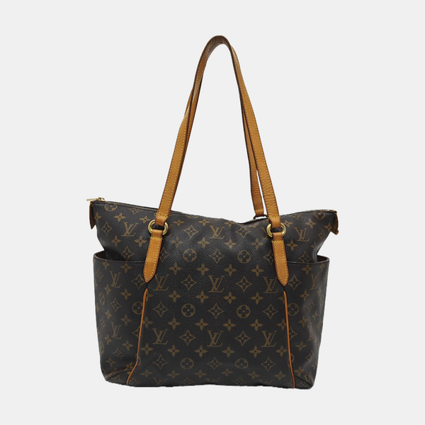TOTALLY MM Monogram Coated Canvas Brown