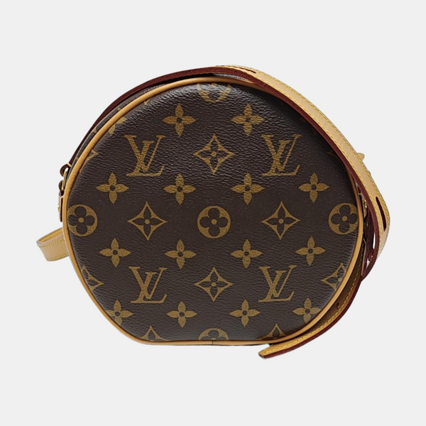 BOITE CHAPEAU PM Monogram Coated Canvas Brown