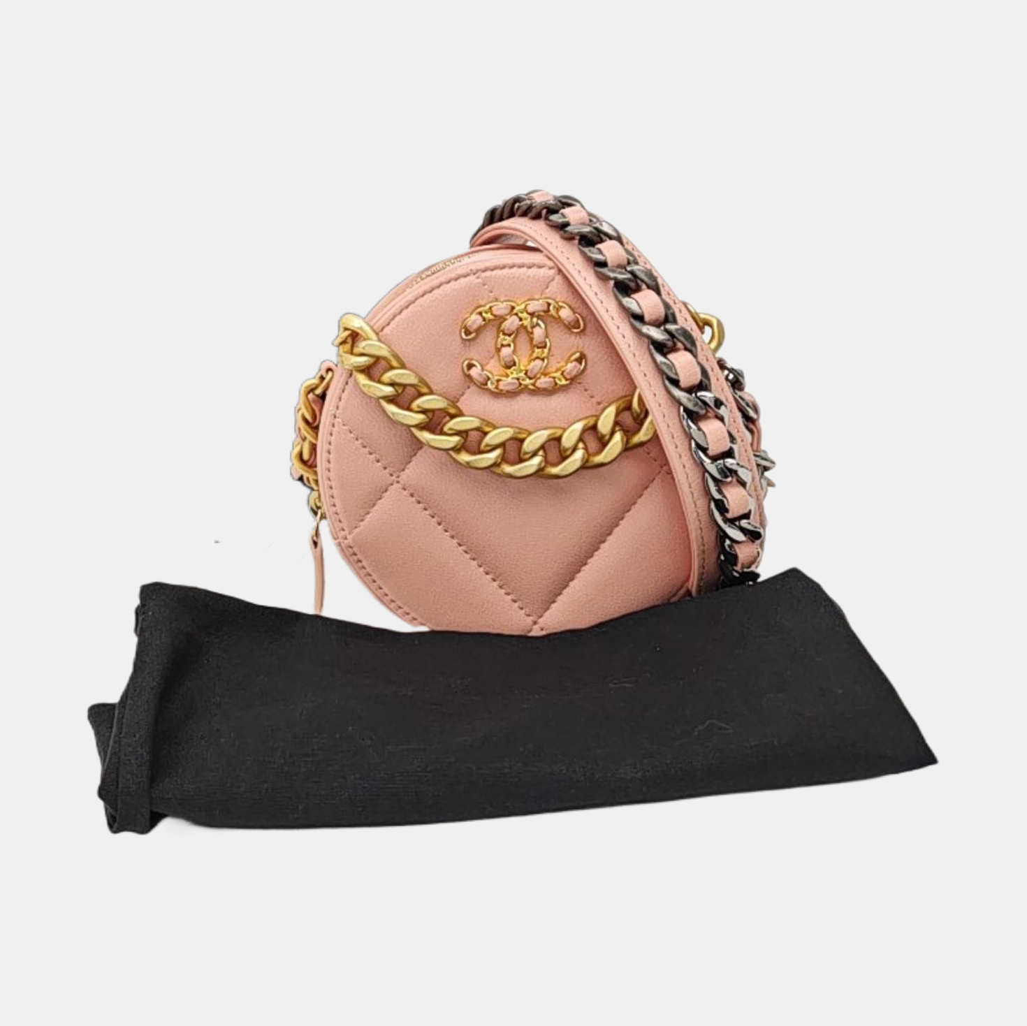 CHANEL 19 Small Quilted Lambskin Multicolor