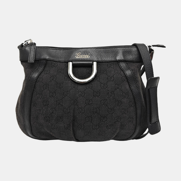 Monogram Canvas Tote Bag Black