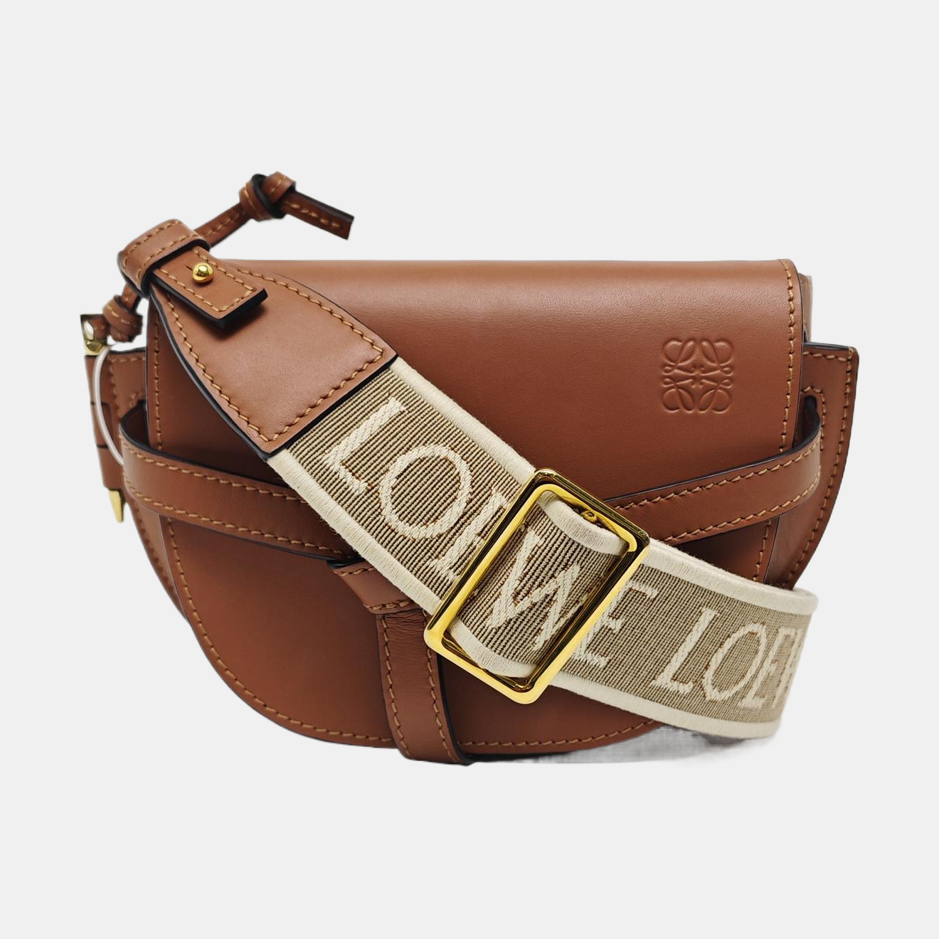Gate Mini Calfskin Brown