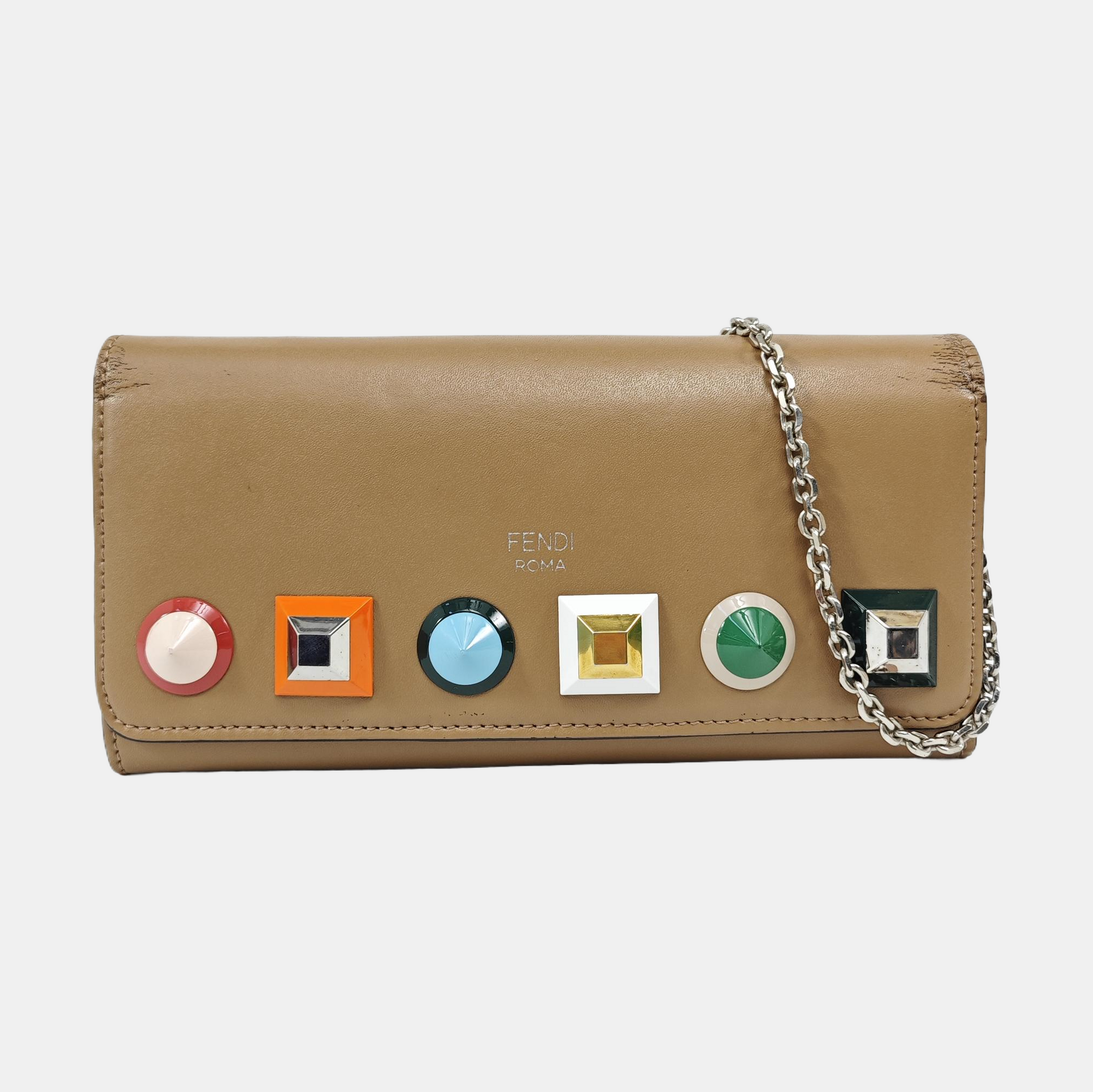 Kan I Mini Calfskin Brown
