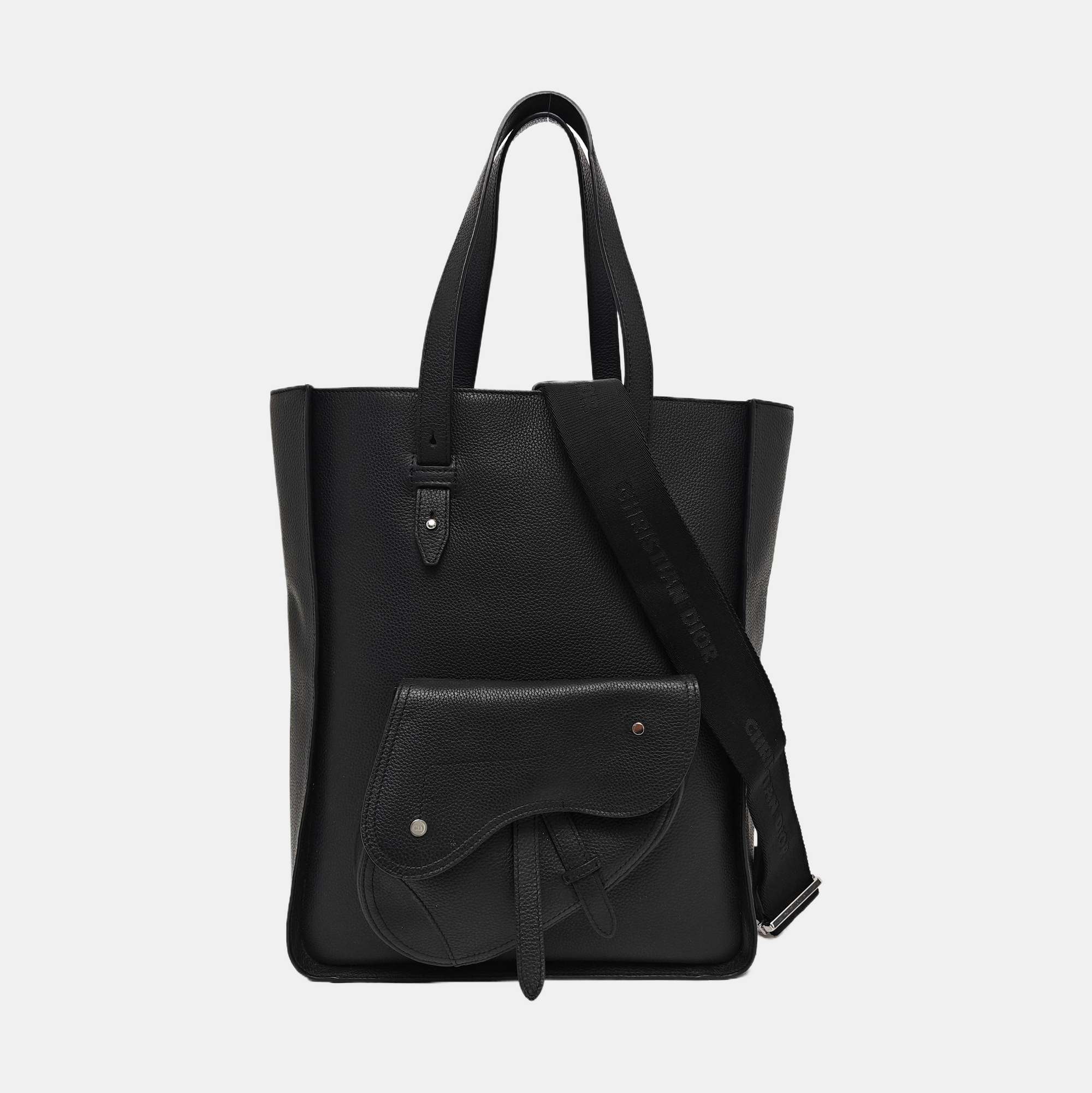 Calfskin Tote Bag Black