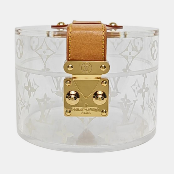 BOX SCOTT Monogram Plastic Clear
