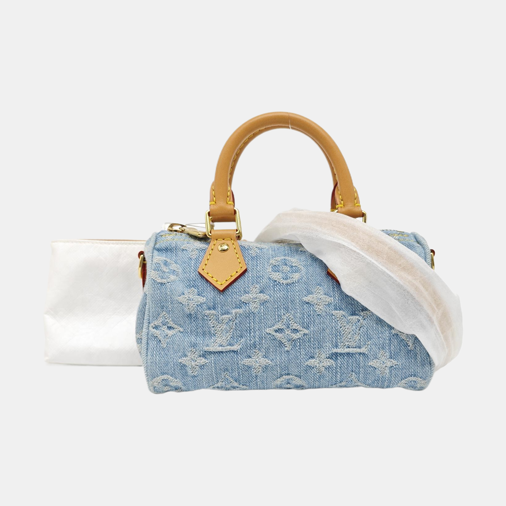 SPEEDY Mini Monogram Denim Blue