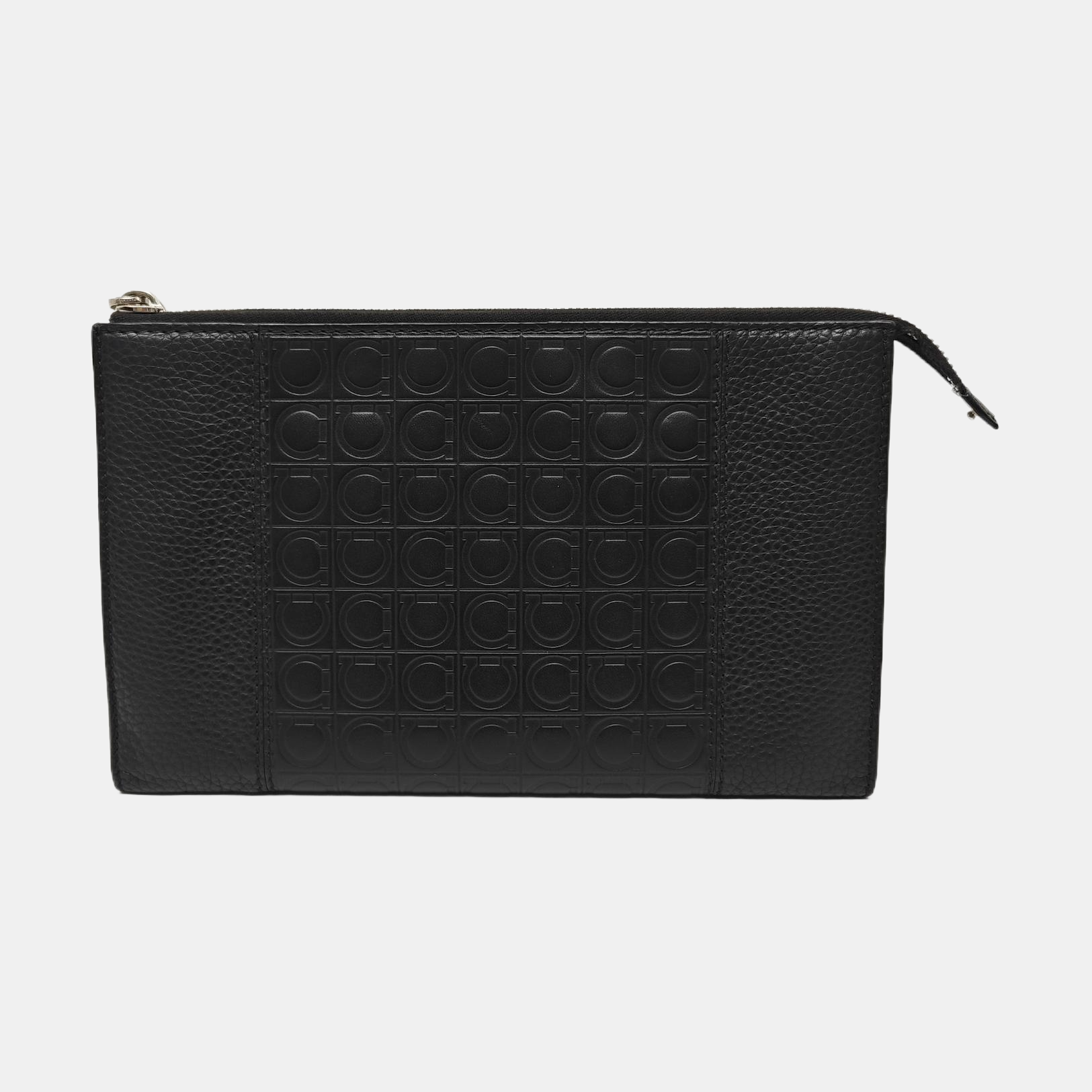 Gancini Calfskin Black