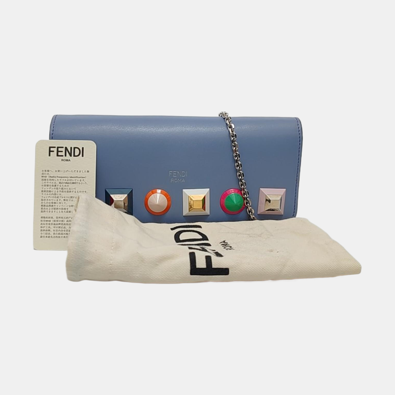 Authenticated pre-owned  Kan I Calfskin Blue - Shoulder Bag at Looply