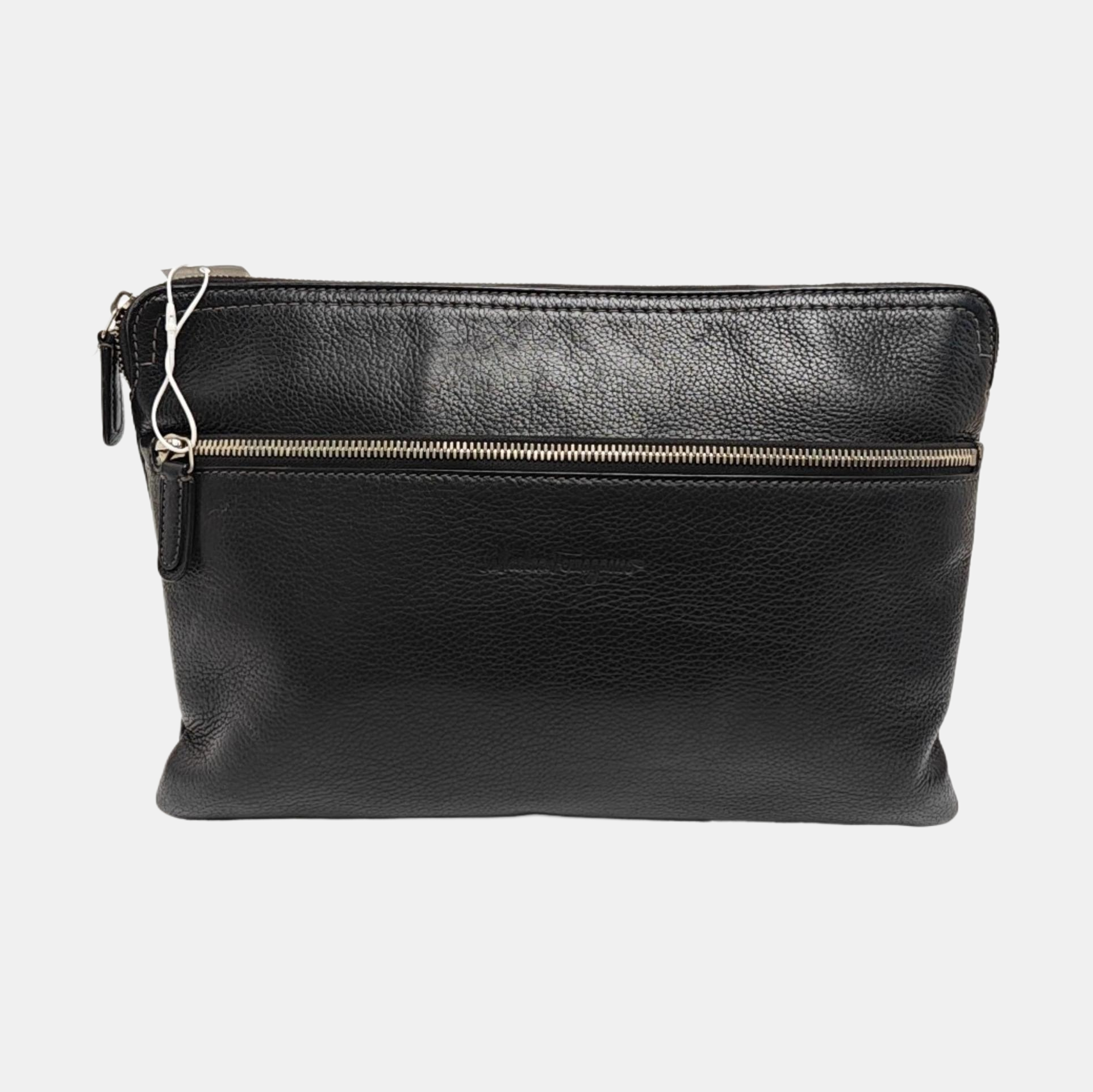Calfskin Clutch Black