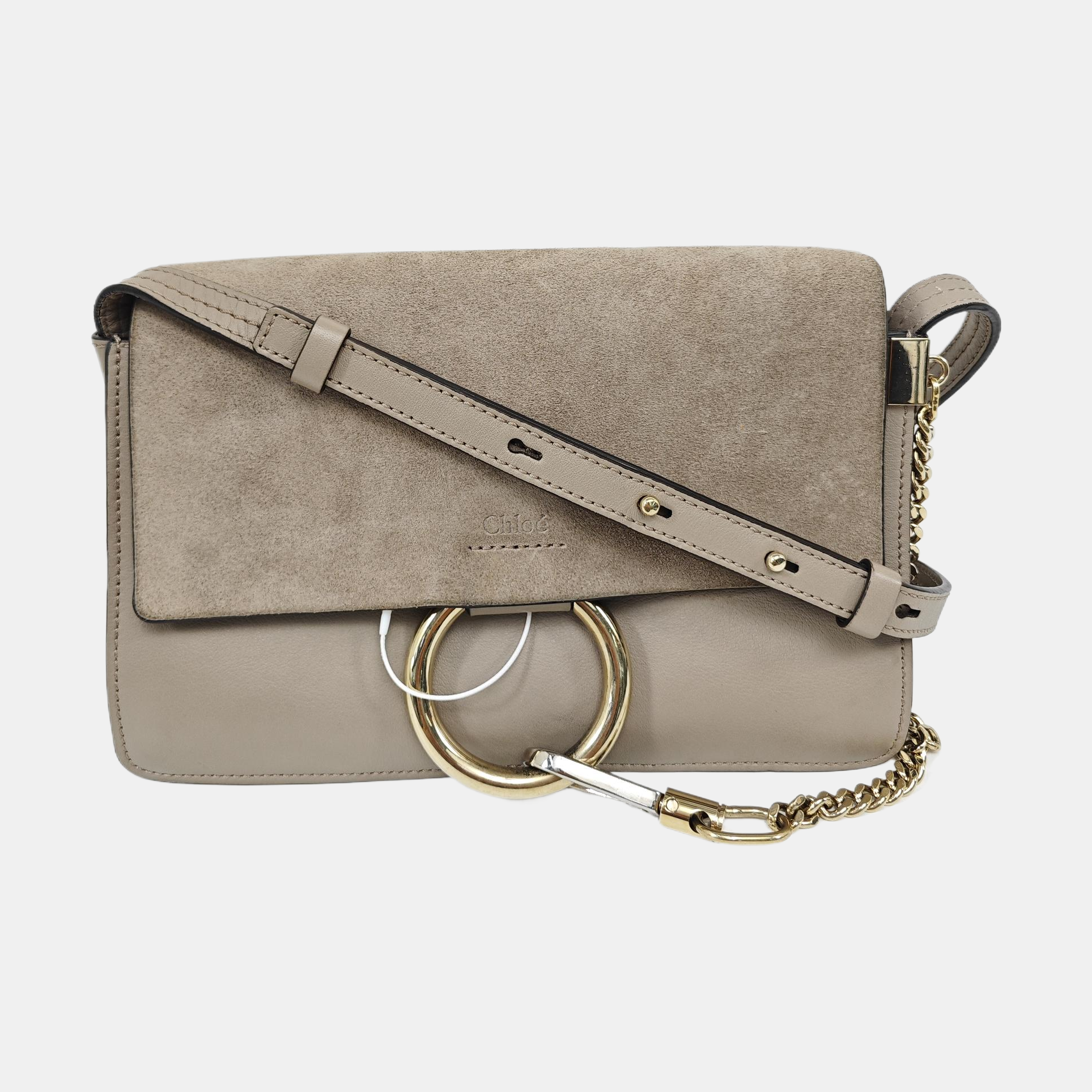 Faye Small Calfskin Gray