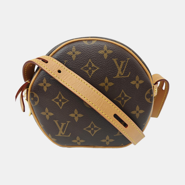 BOITE CHAPEAU PM Monogram Coated Canvas Brown