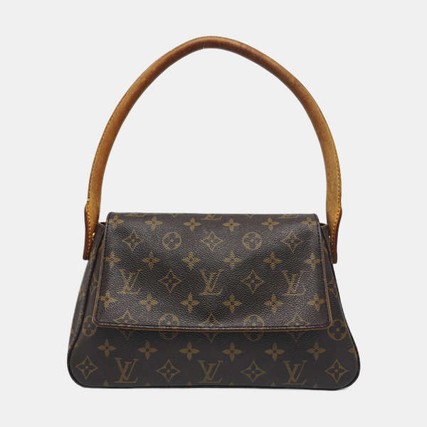 LOOPING PM Monogram Coated Canvas Brown