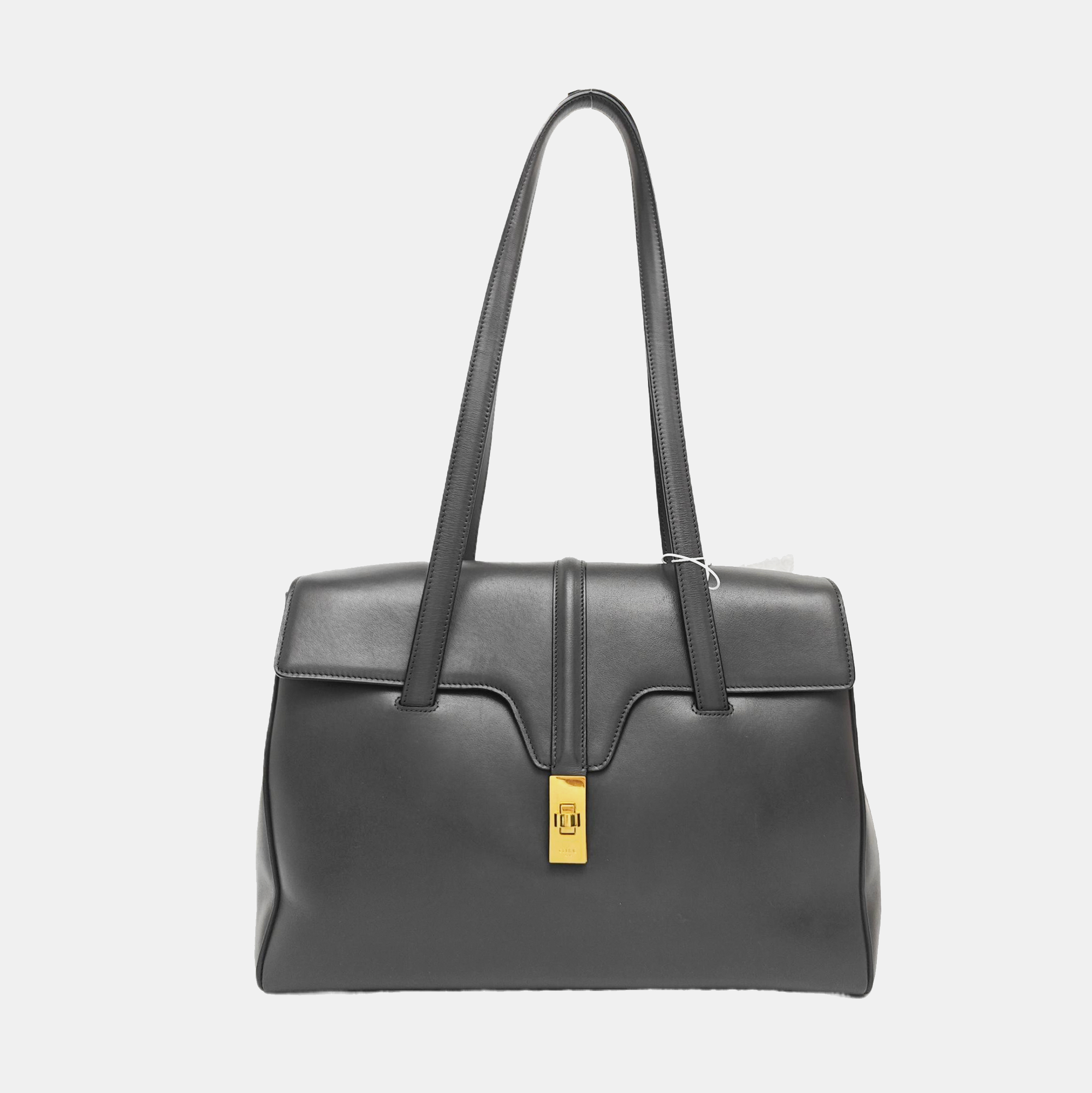 16 Medium Calfskin Gray