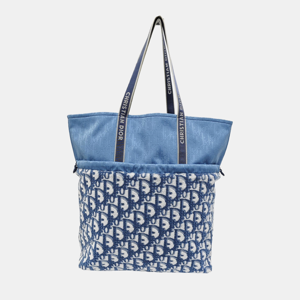 Fabric Tote Bag Blue