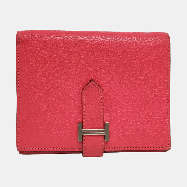 Bearn Chèvre Mysore Pink Wallet