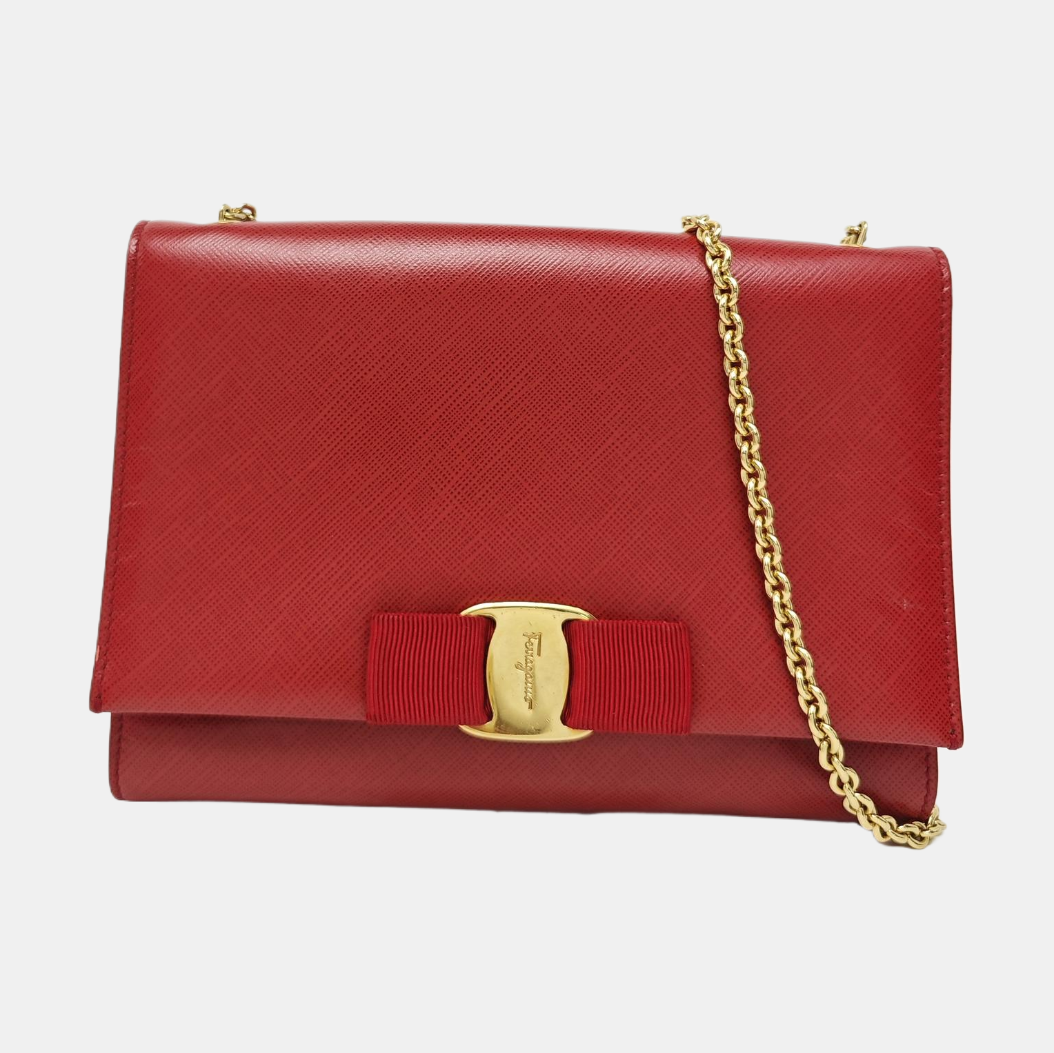 Ginny Calfskin Red