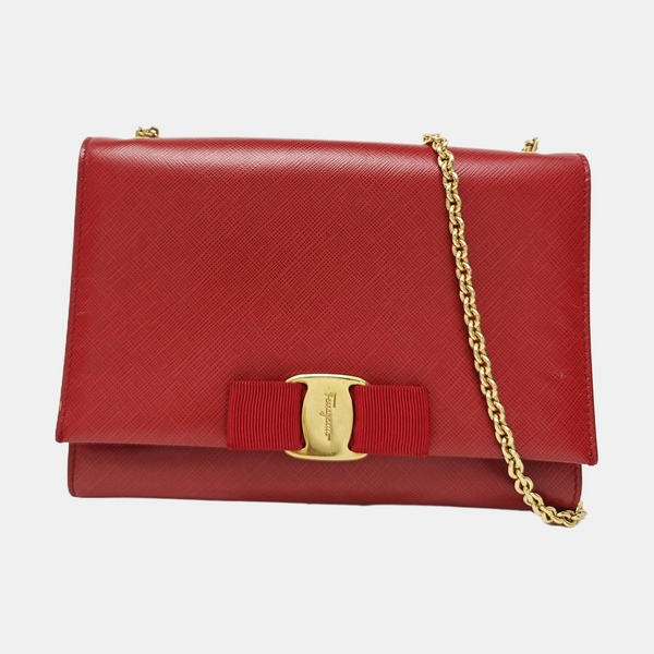 Ginny Calfskin Red