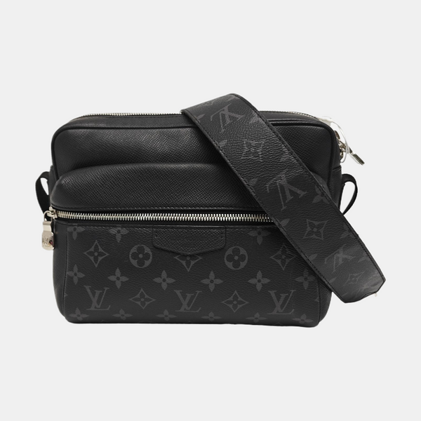 OUTDOOR PM Monogram Coated Canvas Black