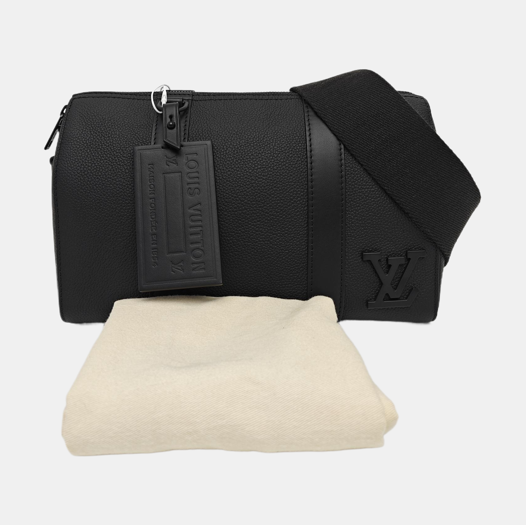 KEEPALL Calfskin Black