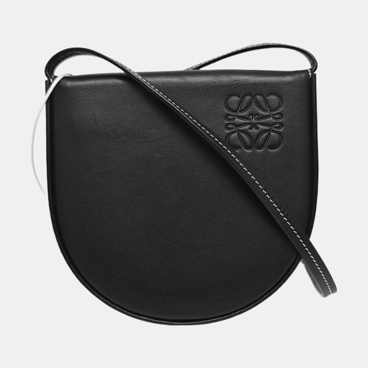 Heel Small Calfskin Black