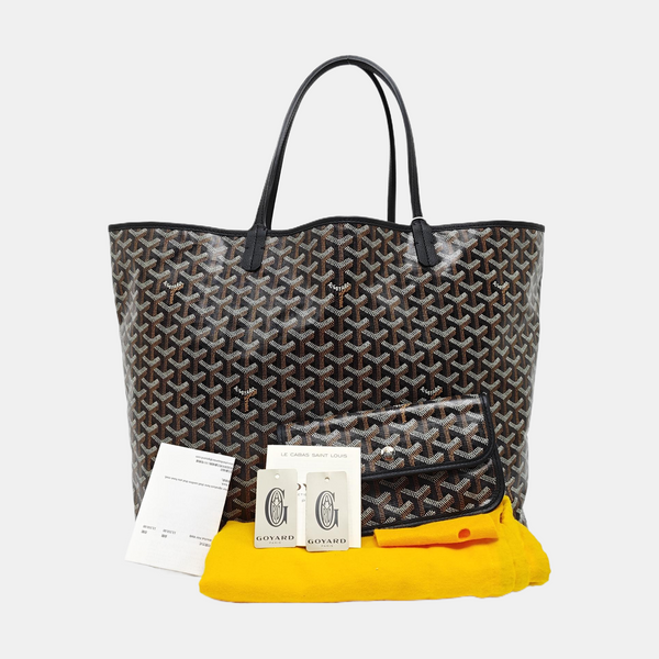 Saint Louis GM Coated Canvas Black