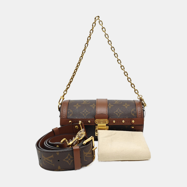 PAPILLON 19 Monogram Coated Canvas Brown