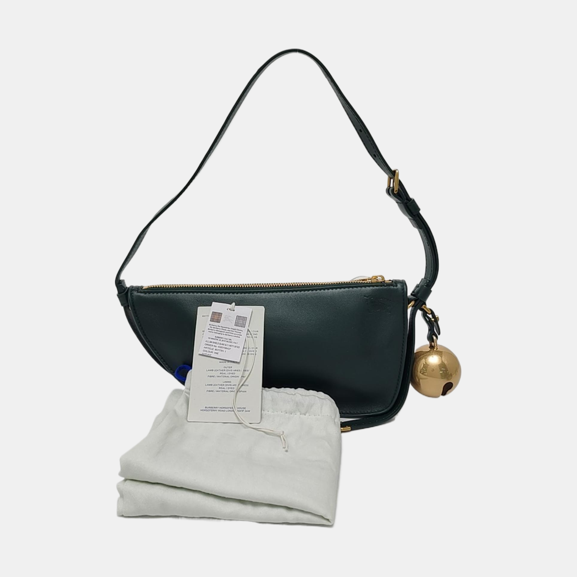 SHIELD Mini Lambskin Green