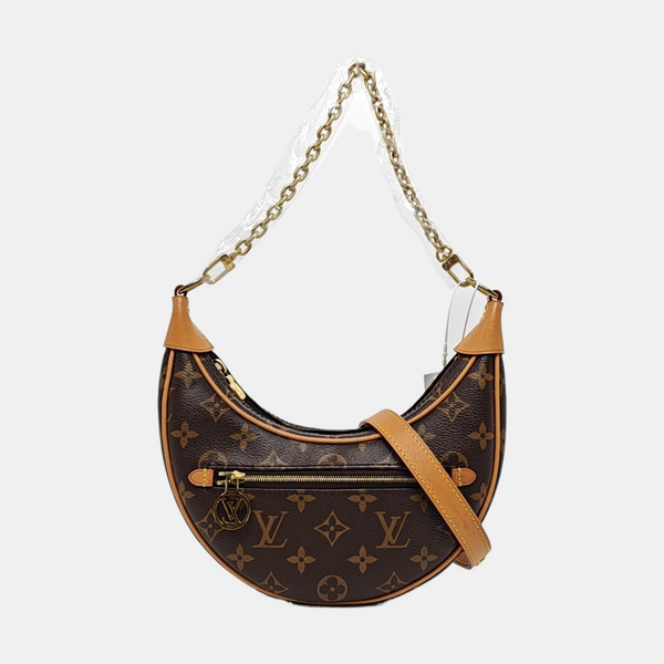 LOOP Monogram Coated Canvas Brown