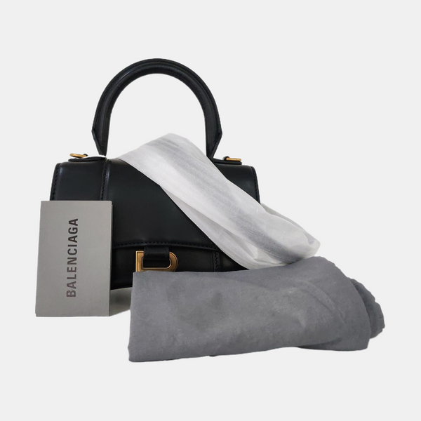 Hourglass XS Calfskin Black