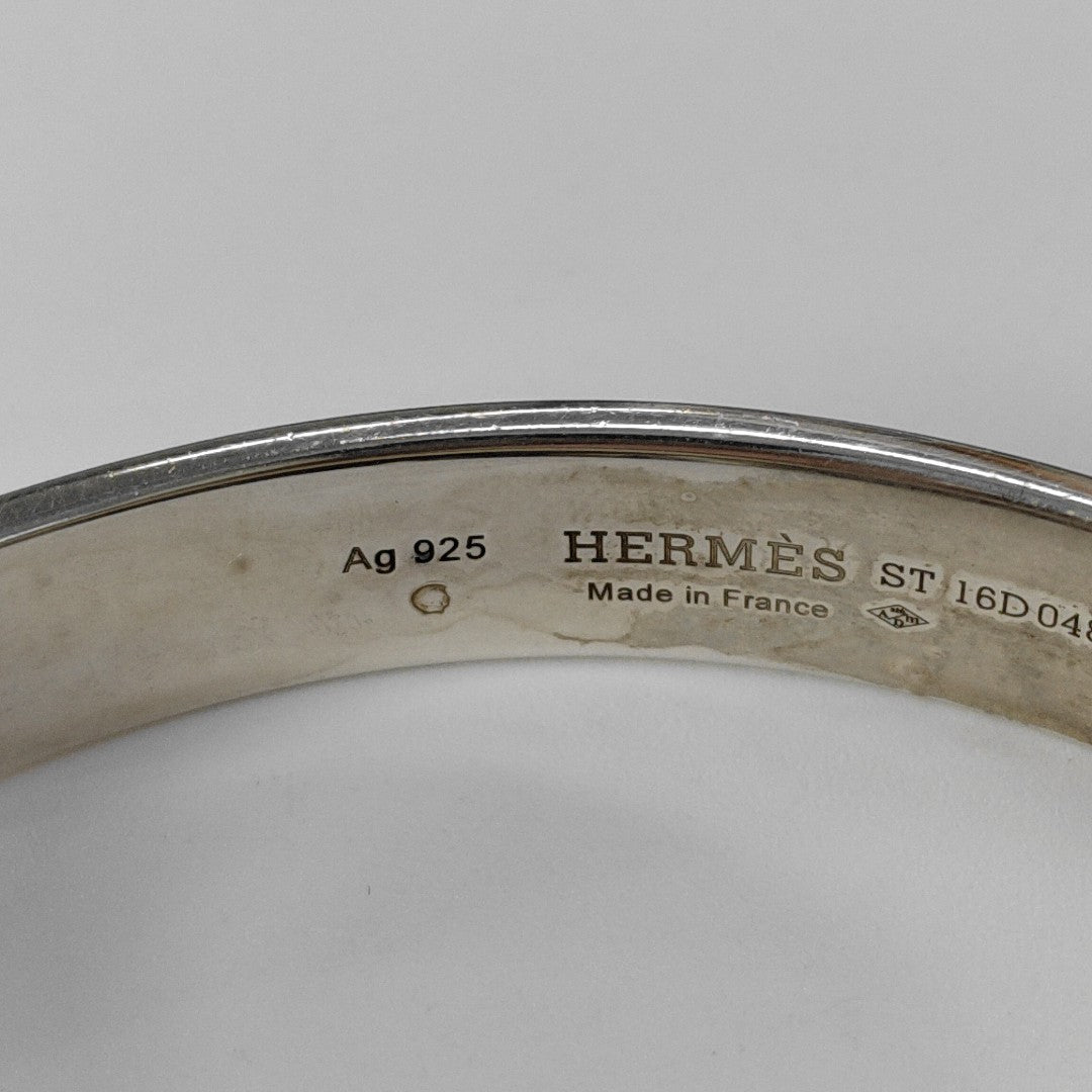 Collier De Chien 925 Sterling Silver Bangle