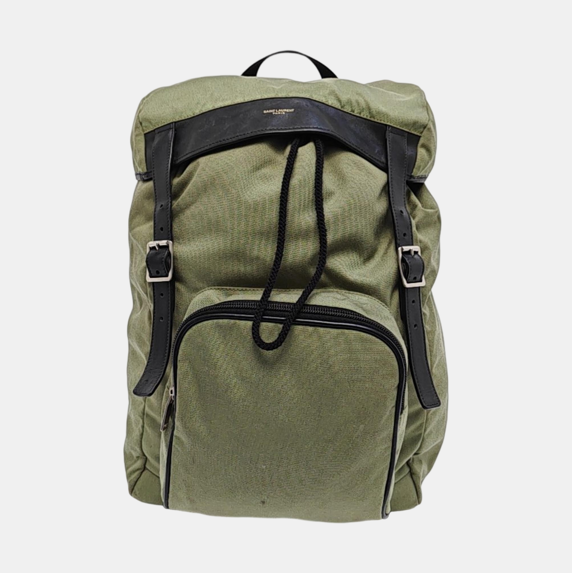 Canvas Backpack Green