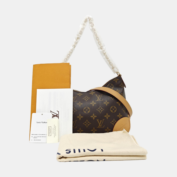 BOULOGNE Monogram Coated Canvas Brown